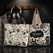 Artistic Canvas Tote Bag