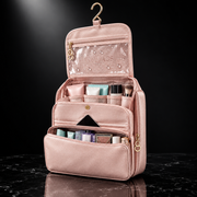 Hanging travel toiletry organizer, Luna studio shot