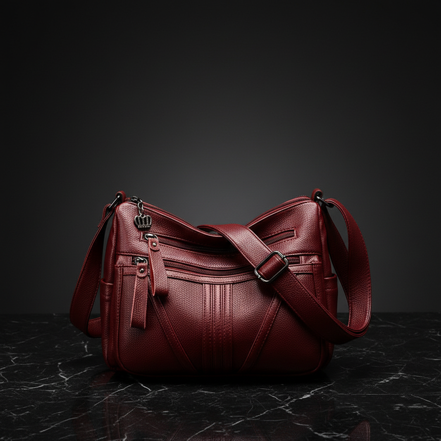 Juno Cowhide Leather Convertible Shoulder Bag