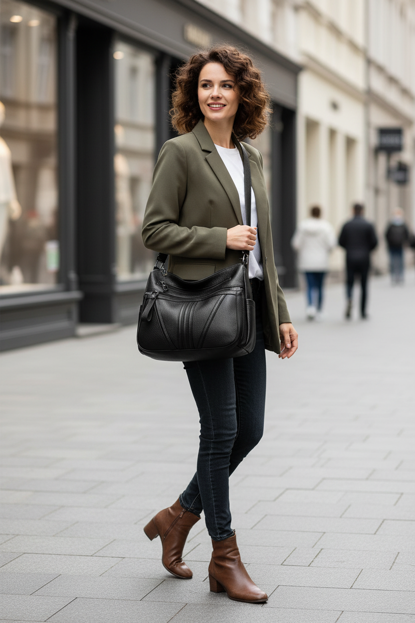 Juno shoulder bag downtown lifestyle