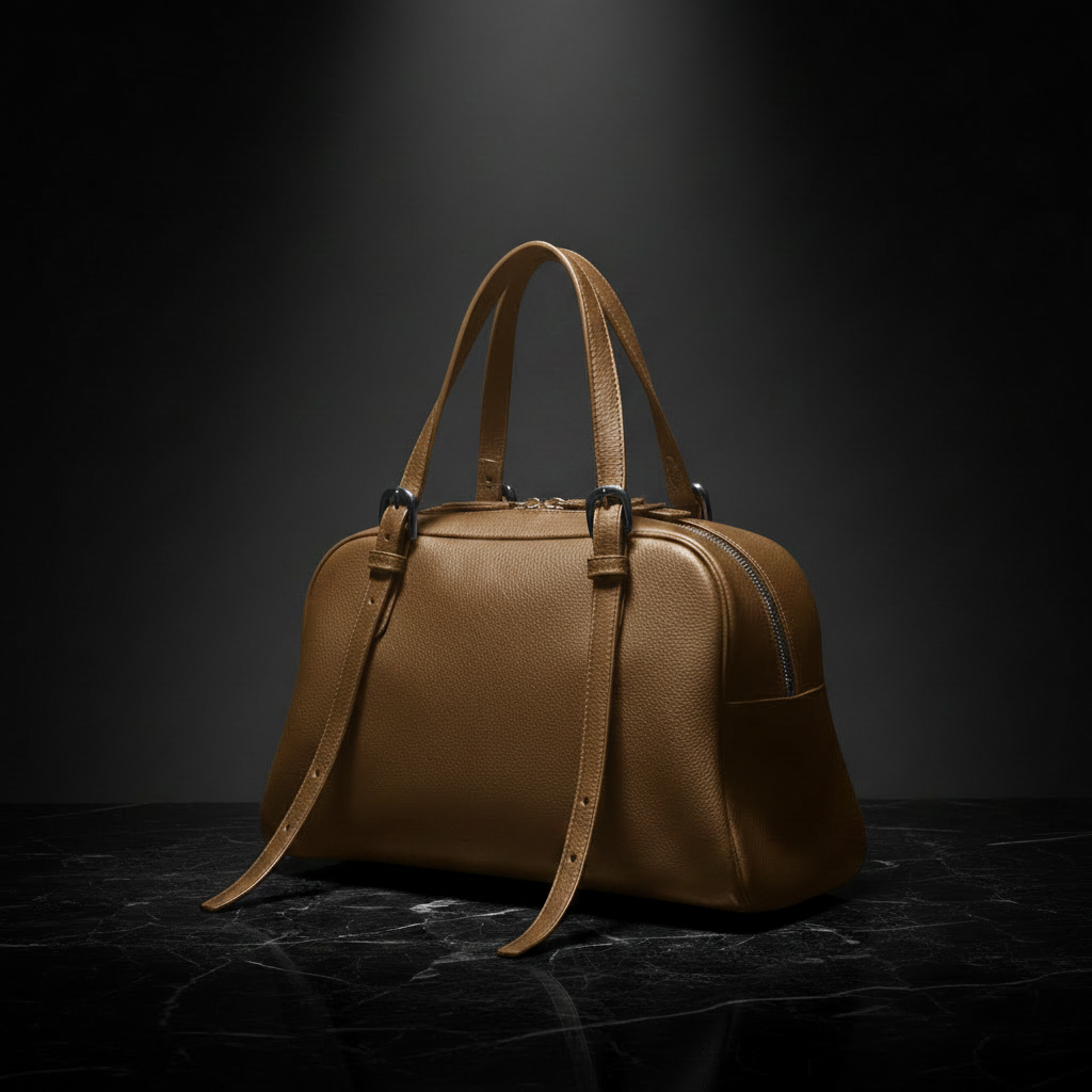 Verona Genuine Leather Bowling Bag