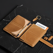 Leather passport holder preview 3