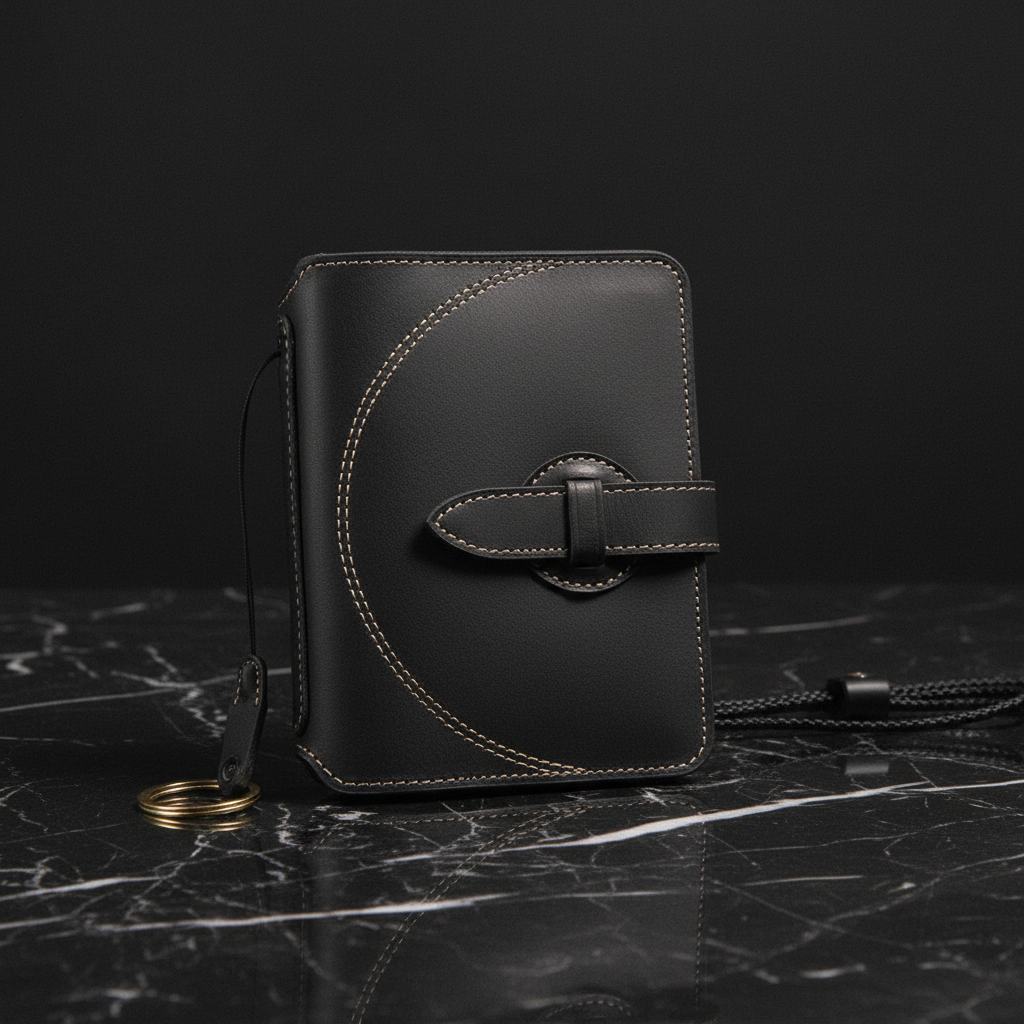 Leather passport holder preview 6