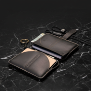 Leather passport holder preview 7