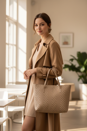 Wave Embroidered Tote Shoulder Bags product image 15