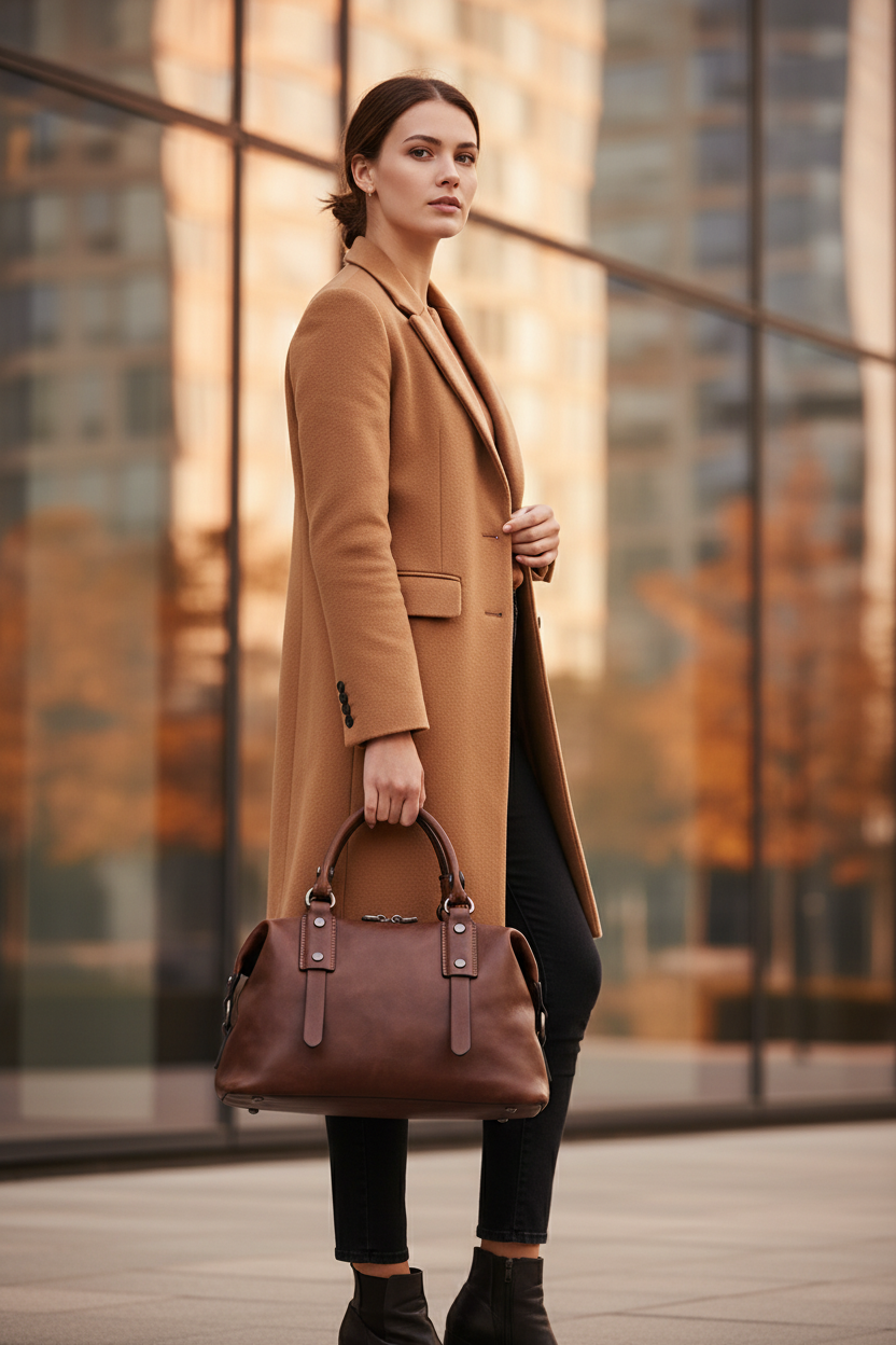 Genuine Full-Grain-Leather Handbag Handbags product image 10
