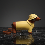 Cute Yellow Raincoat Dog Crossbody & Shoulder Bag Novelty Bag product image 6
