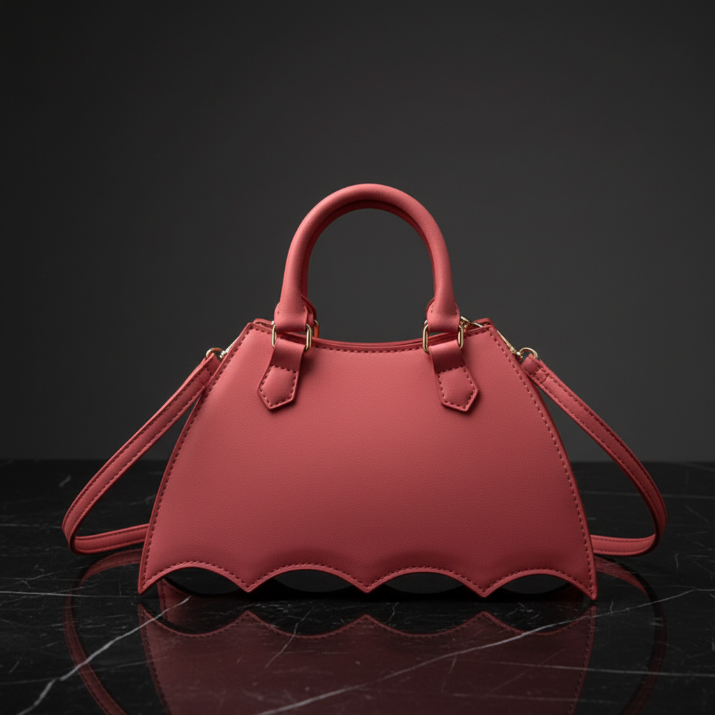 Matched Spider Web Saddle Bag back view