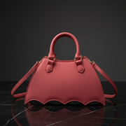 Matched Spider Web Saddle Bag back view