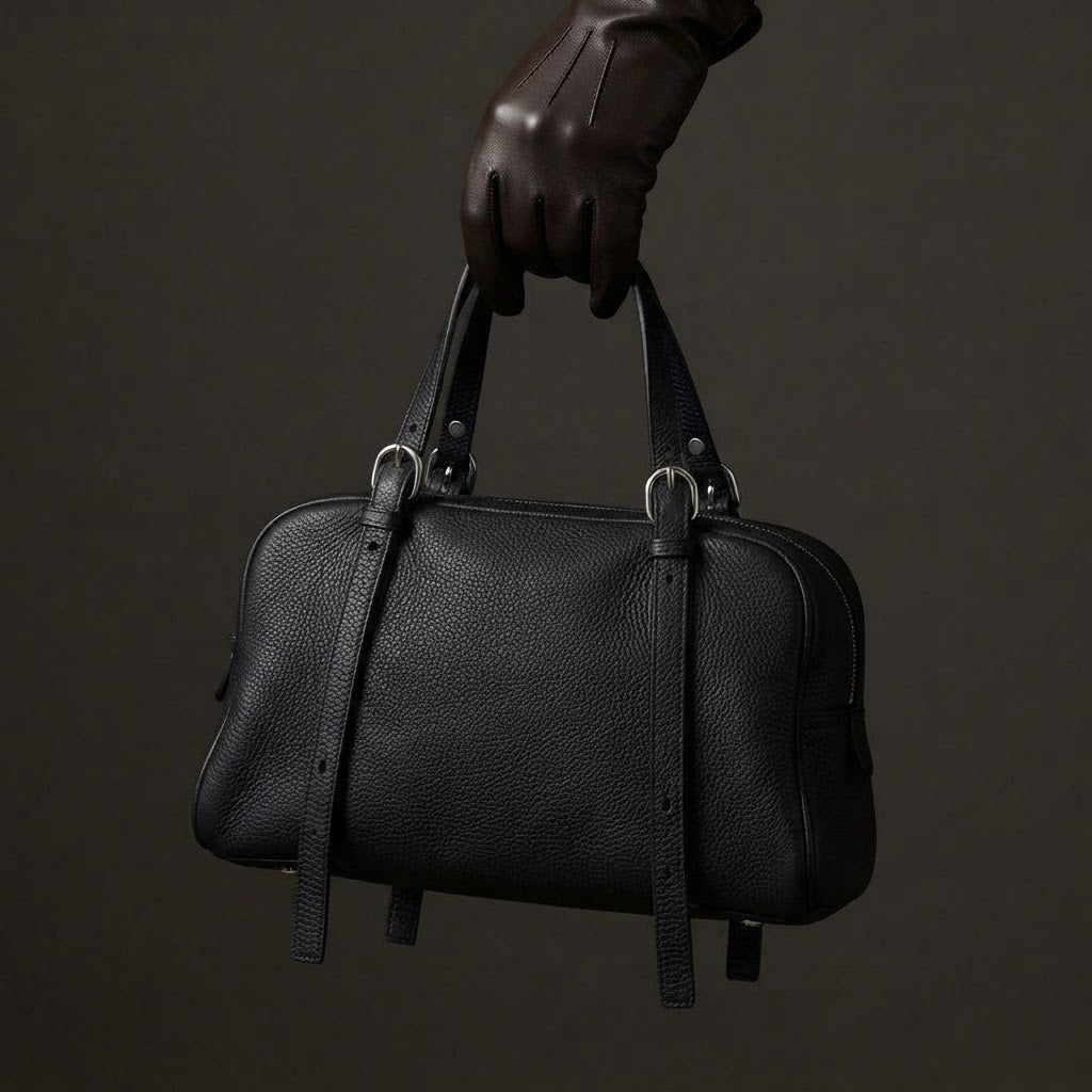 Verona Genuine Leather Bowling Bag