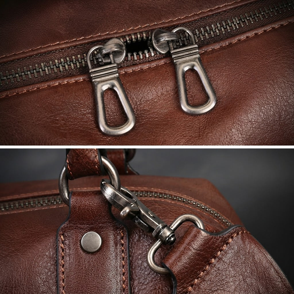 Saddle Cowhide Tote