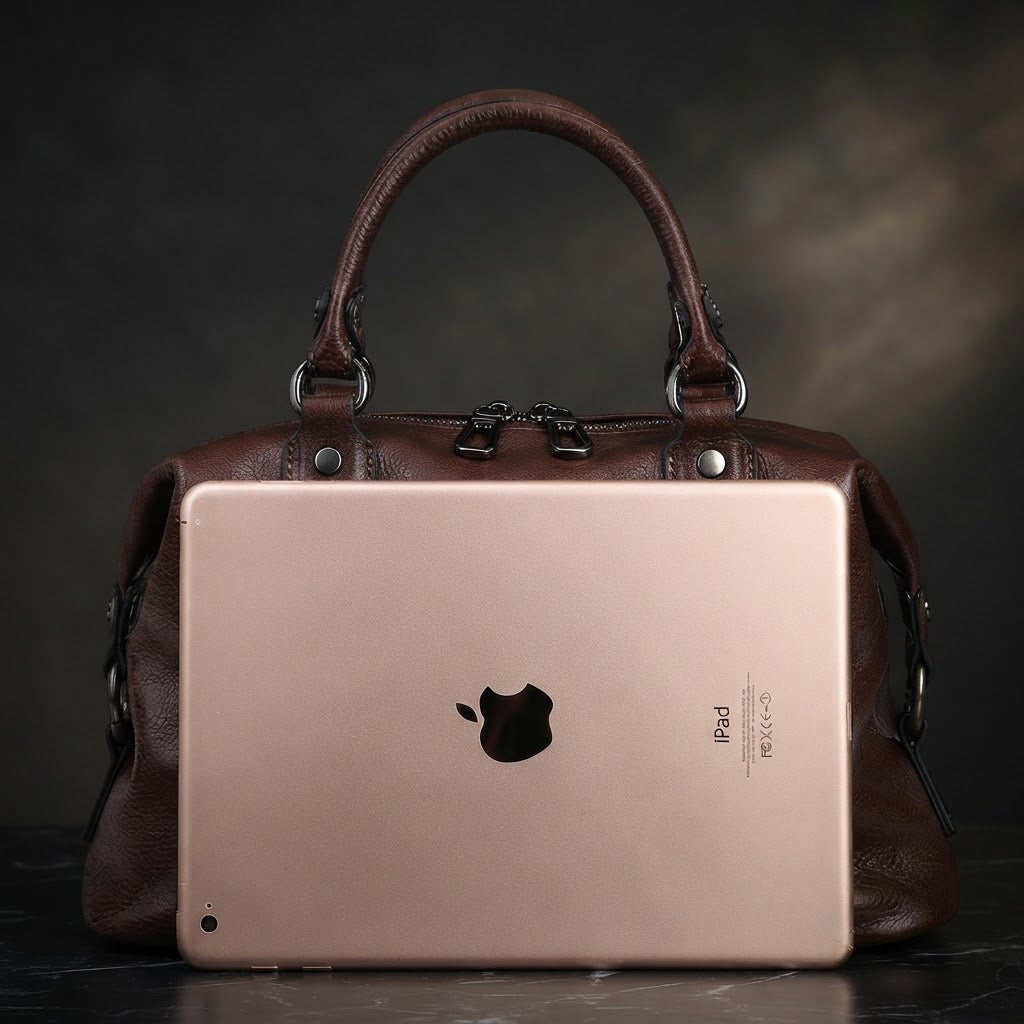 Saddle Cowhide Tote