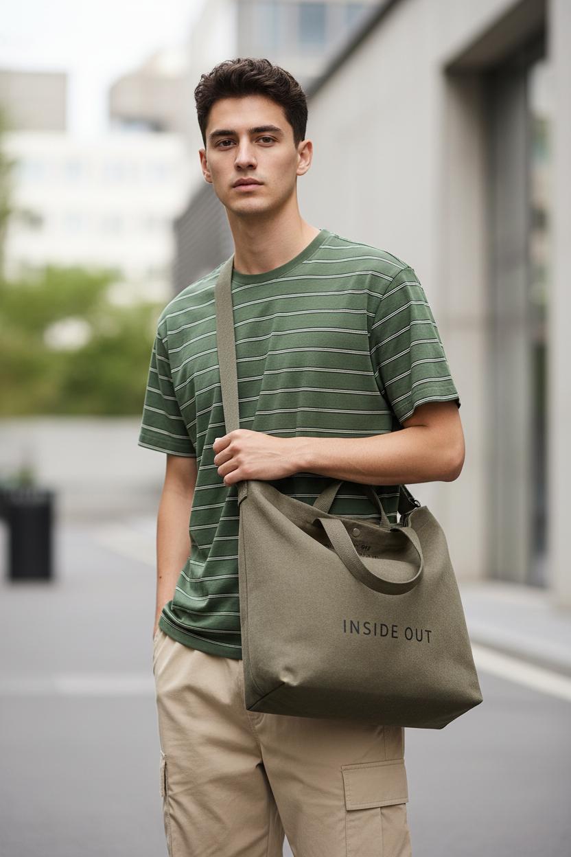 Atlas Canvas Crossbody Tote Tote Bags product image 10