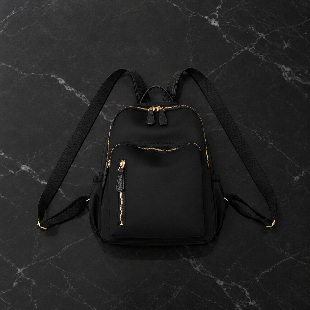 Oxford Mini Backpack flat lay