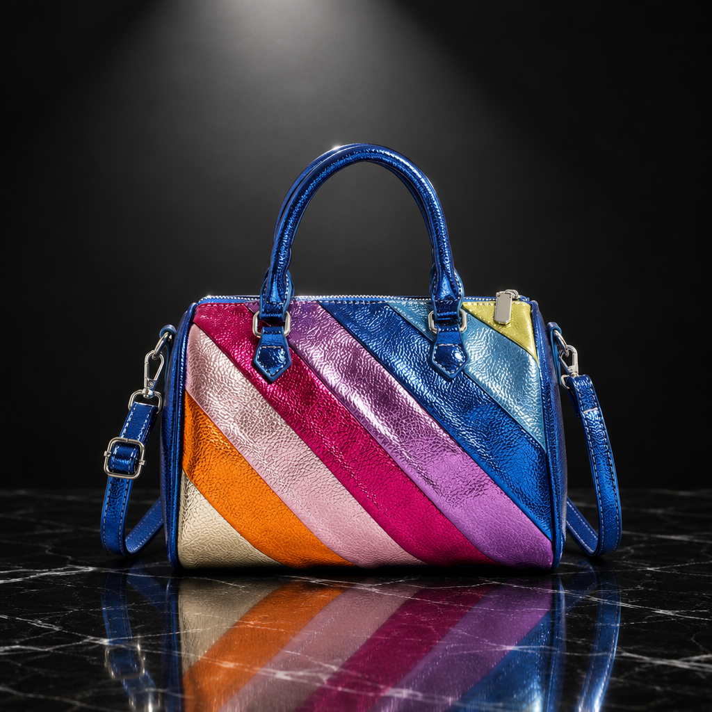 Patchwork crossbody Luna shot 6