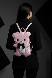 Pink Bear backpack lifestyle