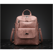 Marbled Faux Multi-Pocket Backpack Backpacks product image 3