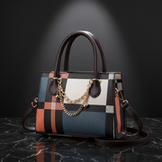 Plaid tote shot 5
