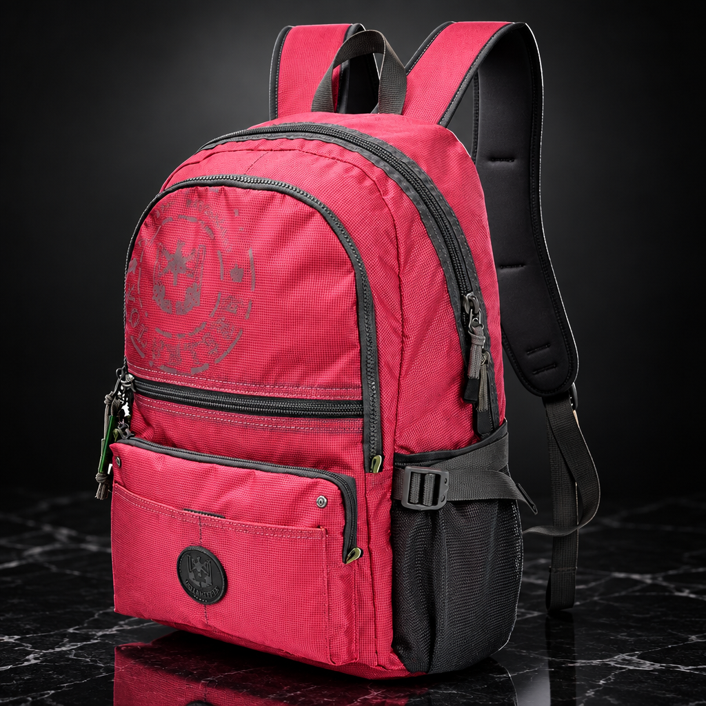 Plum Red backpack