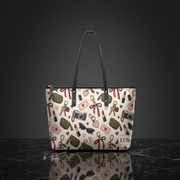 PU leather tote image 3