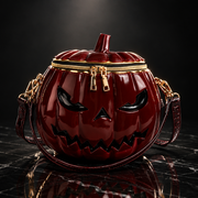 Red pumpkin crossbody, Luna style