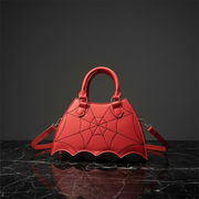 Red Spider Web Saddle Bag hero shot