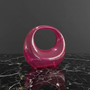 Transparent rose red