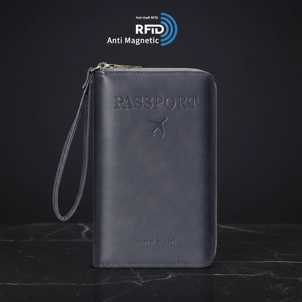 RFID passport wallet preview 7