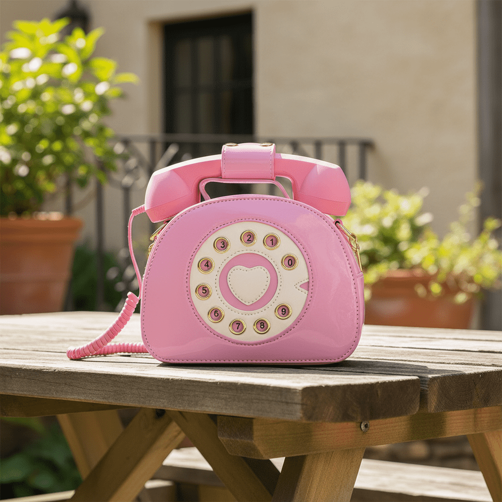HOTLINE Retro Telephone Crossbody Novelty Bag product image 17