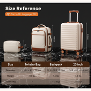 Three-piece luggage set preview 5
