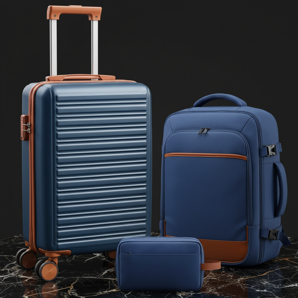 Three-piece luggage set preview 8