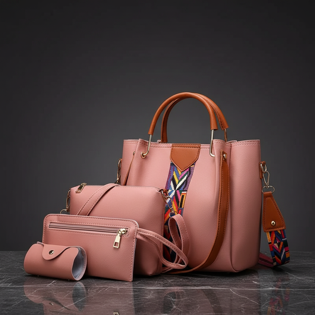 Tote Set Hero Pink