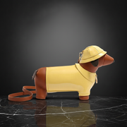 Cute Yellow Raincoat Dog Crossbody & Shoulder Bag Novelty Bag product image 2